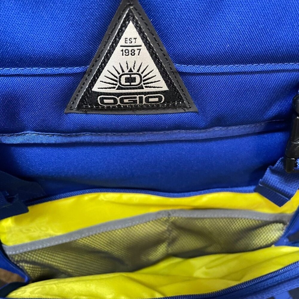 Ogio Laptop Computer Backpack Bag Padded Blue - Picture 12 of 14